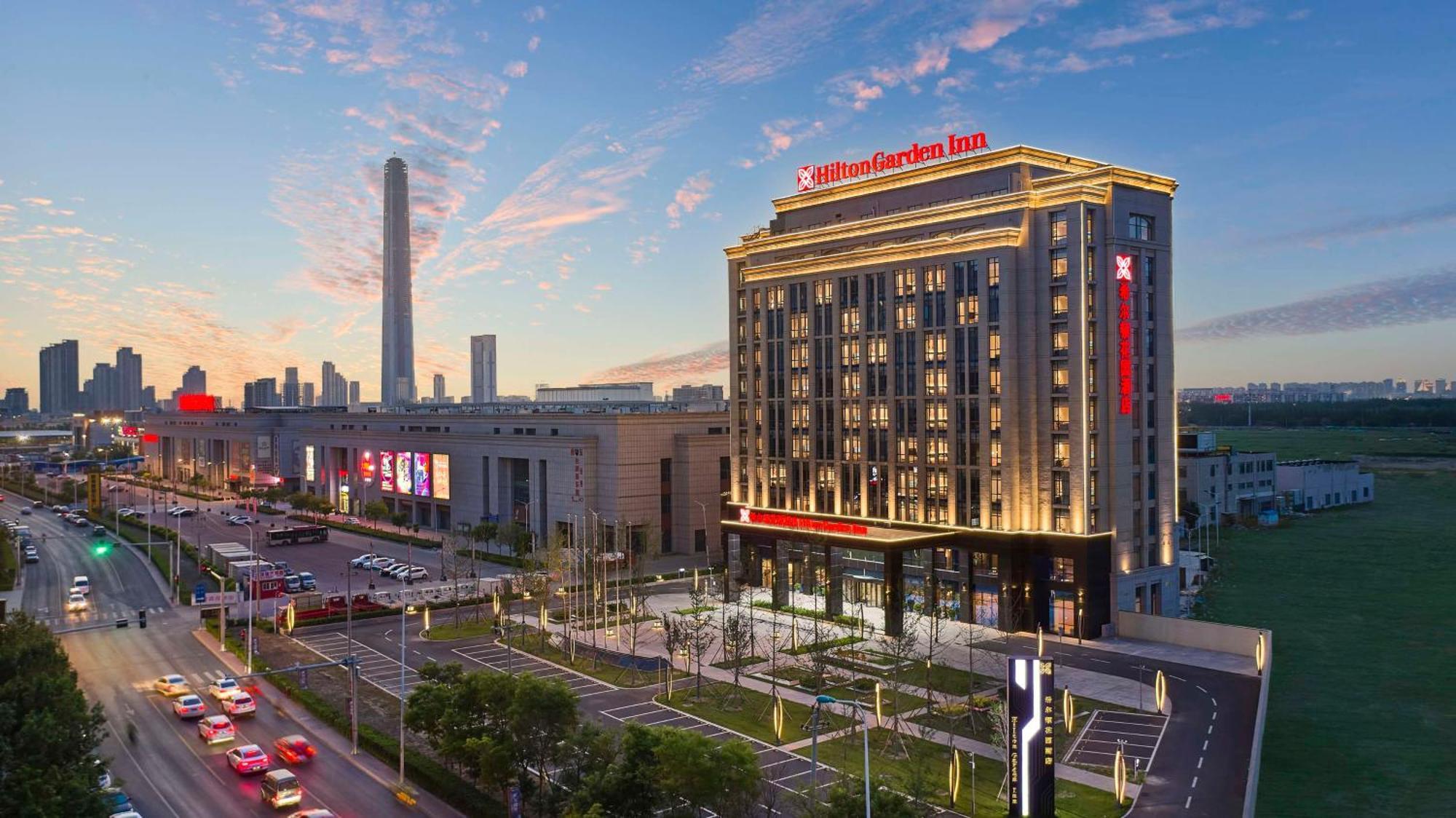 Hilton Garden Inn Tianjin Huayuan Ngoại thất bức ảnh